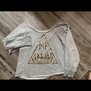 Def Leopard sweatshirt